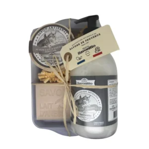 Set de regalo de leche de burra