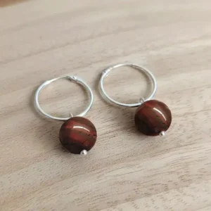 Jaspe sardo - Pendientes