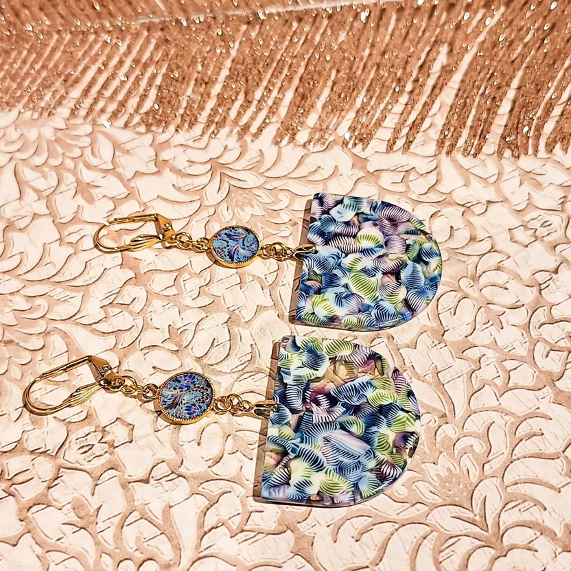 Pendientes de Media Luna Boho Chic