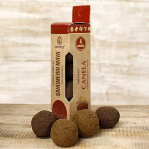 Esferas Sahumerio Maya de canela