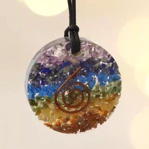colgante orgonita chakras
