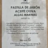 componentes jabon algas marinas