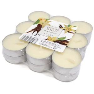 velas aromáticas de vainilla