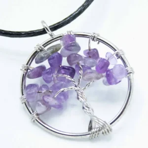 Collar Árbol de la Vida Amatista
