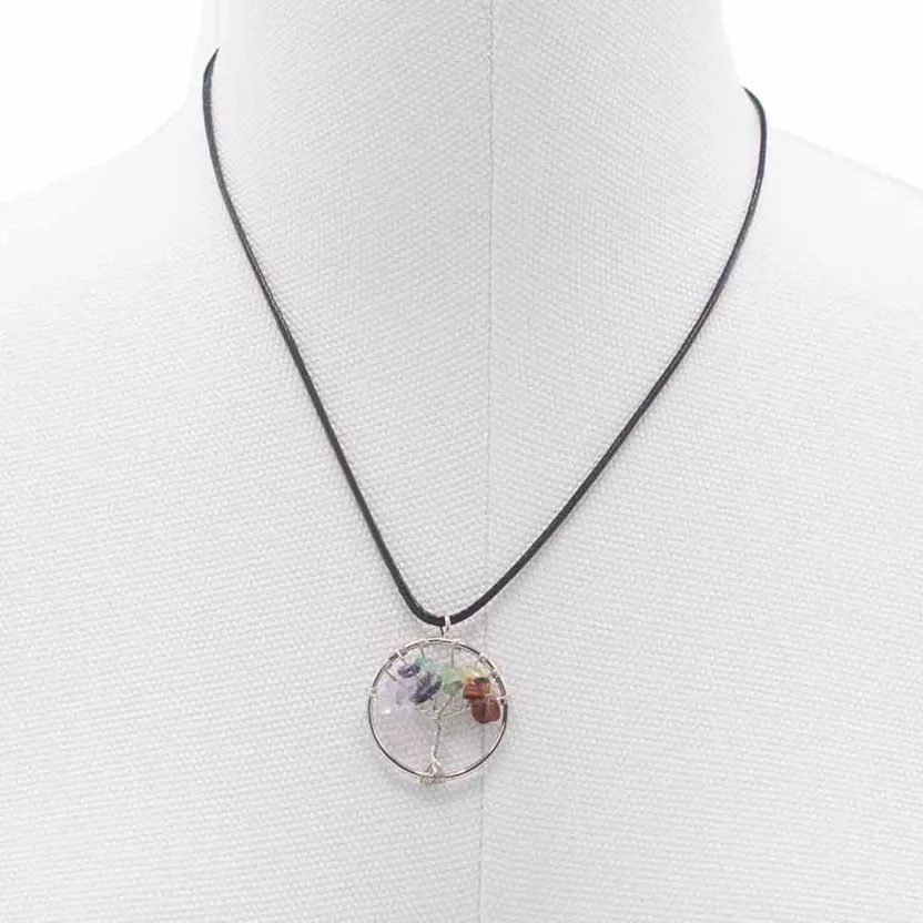 Collar Árbol de la Vida 7 Chakras