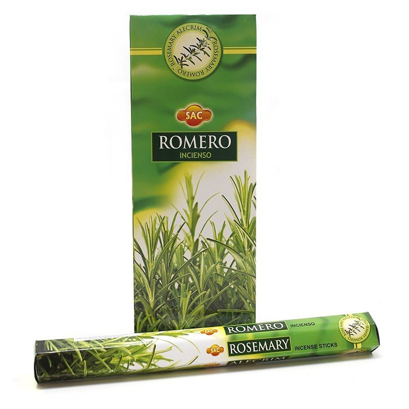 Incienso SAC Romero | Protección, Claridad Mental y Purificación | 20 Varillas - Imagen 2