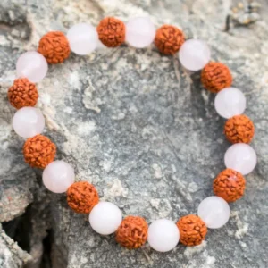 Pulsera Elástica de Rudraksha