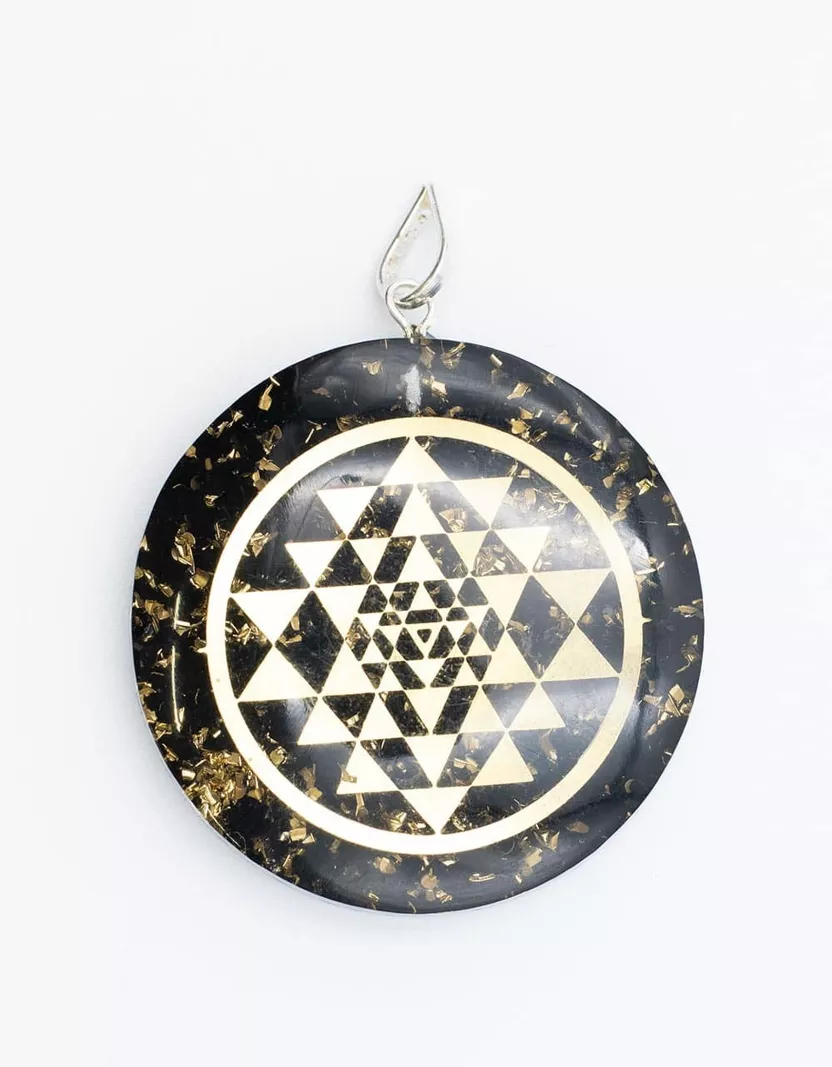 Colgante de Orgonite Mandala