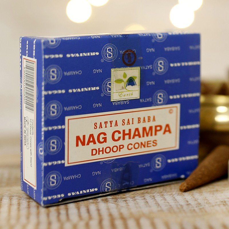 Incienso Nag Champa en Conos
