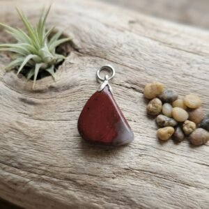 Colgante de Jaspe Rojo Natural