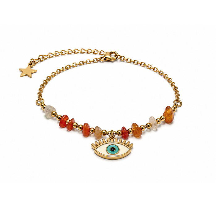 Pulsera Cornalina Mal de Ojo: 5 Beneficios de Vitalidad y Proteccion