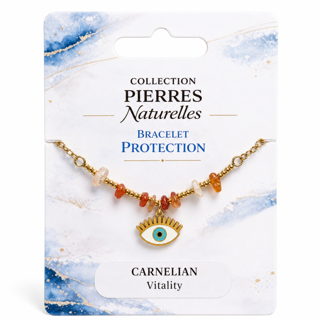 Pulsera Cornalina Mal de Ojo: 5 Beneficios de Vitalidad y Proteccion