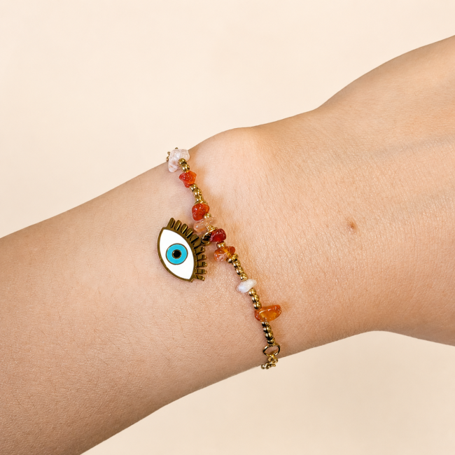 Pulsera Cornalina Mal de Ojo: 5 Beneficios de Vitalidad y Proteccion