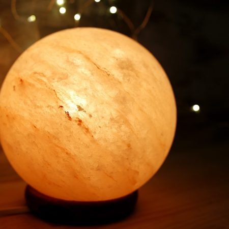 Lámpara de Sal del Himalaya Esfera